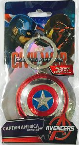 Llavero del escudo de Capitán América - Los mejores llaveros de Capitán América de Marvel - Keychain