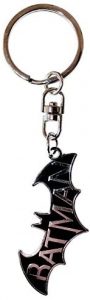 Llavero del logo de Batman de Arkham - Los mejores llaveros de DC - Keychain