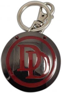 Llavero del logo de Daredevil - Los mejores llaveros de Daredevil de Marvel - Keychain