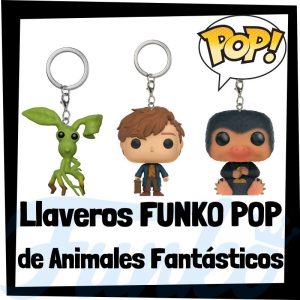 Los mejores llaveros FUNKO POP Pocket de Animales fantásticos de Harry Potter - Llavero Funko POP de Harry Potter - Keychain FUNKO POP del Harry Potter