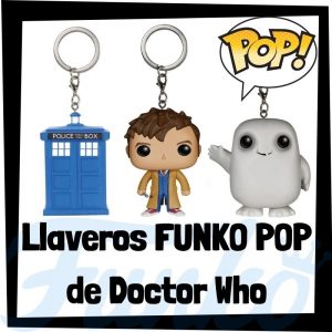 Los mejores llaveros FUNKO POP Pocket de Doctor Who - Llavero Funko POP de Doctor Who - Keychain FUNKO POP de la serie de Doctor Who