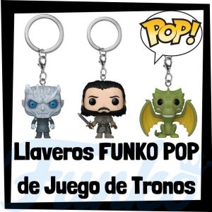 Los mejores llaveros FUNKO POP Pocket de Juego de Tronos - Llavero Funko POP de Game of Thrones - Keychain FUNKO POP de la serie de Juego de Tronos