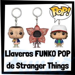 Los mejores llaveros FUNKO POP Pocket de Stranger Things - Llavero Funko POP de Stranger Things - Keychain FUNKO POP de la serie de Stranger Things