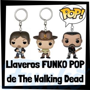 Los mejores llaveros FUNKO POP Pocket de The Walking Dead - Llavero Funko POP de The Walking Dead - Keychain FUNKO POP de la serie de The Walking Dead