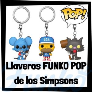 Los mejores llaveros FUNKO POP Pocket de los Simpsons - Llavero Funko POP de los Simpsons - Keychain FUNKO POP de los Simpsons