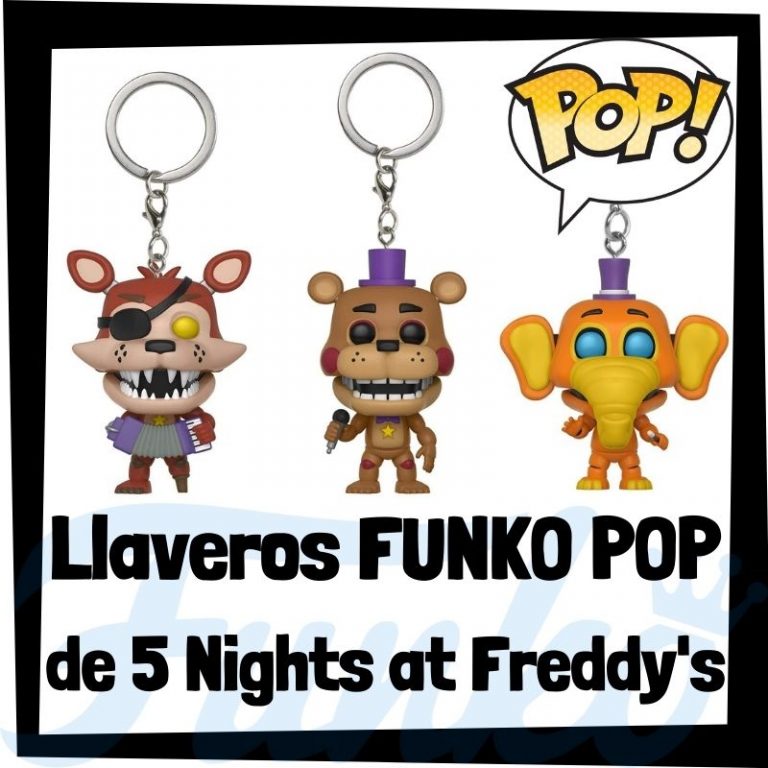 Lee más sobre el artículo Los mejores llaveros FUNKO POP de 5 Nights at Freddy’s