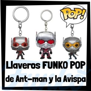 Los mejores llaveros FUNKO POP de Antman de los Vengadores de Marvel - Llavero Funko POP de Antman y la Avispa - Keychain FUNKO Pocket POP de Marvel