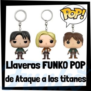 Lee más sobre el artículo Los mejores llaveros FUNKO POP de Ataque de los titanes