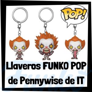 Los mejores llaveros FUNKO POP de IT - Llavero Funko POP Pocket de Pennywise de IT - Keychain FUNKO POP de IT