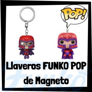 Los mejores llaveros FUNKO POP de Magneto de los Vengadores de Marvel - Llavero Funko POP Pocket de Magneto - Keychain FUNKO POP de Marvel