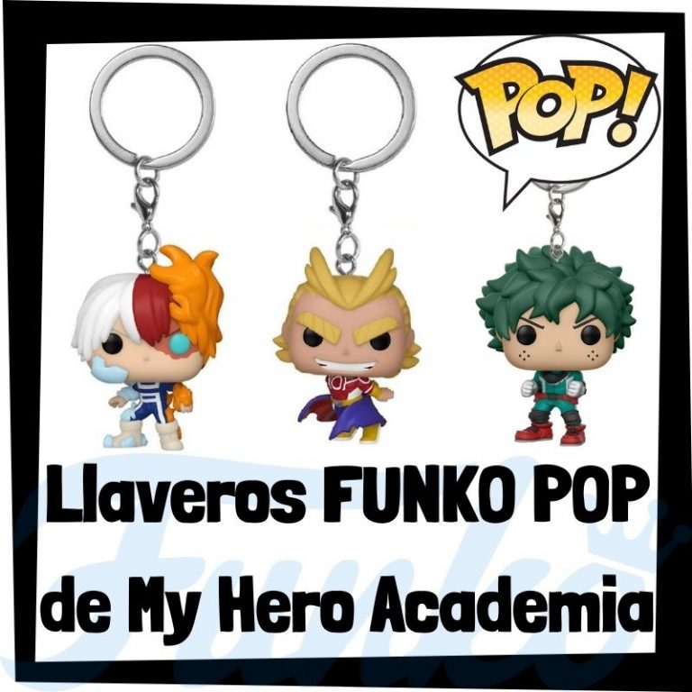 Lee más sobre el artículo Los mejores llaveros FUNKO POP de My Hero Academia