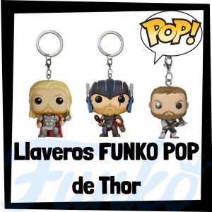 Los mejores llaveros FUNKO POP de Thor de los Vengadores de Marvel - Llavero Funko POP de Thor - Keychain FUNKO Pocket POP de Marvel