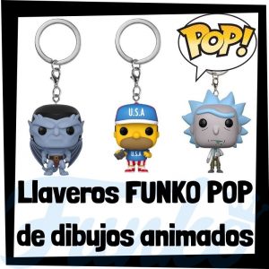 Los mejores llaveros FUNKO POP de dibujos animados - Llavero Funko POP de dibujos - Keychain FUNKO POP de series