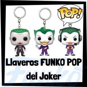 Los mejores llaveros FUNKO POP del Joker de DC - Llavero Funko POP Pocket del Joker - Keychain FUNKO POP de DC