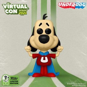 FUNKO POP de Underdog Virtual Con Spring 2021 - Virtual Con de Primavera de 2021