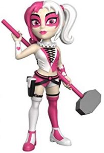 Funko Rock Candy de Harley Quinn de rosa de DC - Los mejores FUNKO Rock Candy - FUNKO Rock Candy de DC