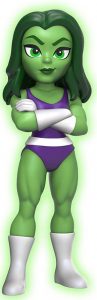 Funko Rock Candy de She-Hulk Glow de Marvel - Los mejores FUNKO Rock Candy - FUNKO Rock Candy de Marvel