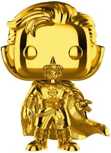 FUNKO POP de Dr. Strange Chrome de Marvel Studios 10 - Los mejores FUNKO POP Chrome dorado