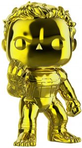 FUNKO POP de Hulk Chrome chasquido - Los mejores FUNKO POP Chrome dorado