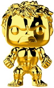 FUNKO POP de Hulk Chrome de Marvel Studios 10 - Los mejores FUNKO POP Chrome dorado