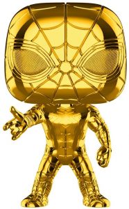 FUNKO POP de Iron Spider Chrome de Marvel Studios 10 - Los mejores FUNKO POP Chrome dorado