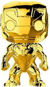 FUNKO POP de Iron man Chrome de Marvel Studios 10 - Los mejores FUNKO POP Chrome dorado