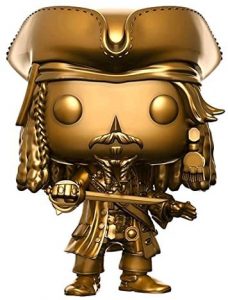 FUNKO POP de Jack Sparrow dorado de Piratas del Caribe- Los mejores FUNKO POP de Jack Sparrow