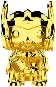 FUNKO POP de Thor Chrome de Marvel Studios 10 - Los mejores FUNKO POP Chrome dorado