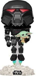 Funko Pop De Dark Trooper Con Grogu Exclusivo La Temporada 2