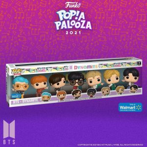 FUNKO POP de BTS Dynamite Walmart de POP A PALOOZA 2021 - Convenciones FUNKO POP de POP A PALOOZA 2021