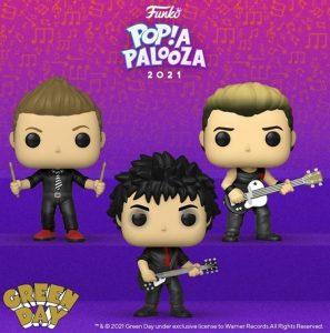 FUNKO POP de Green Day de POP A PALOOZA 2021 - Convenciones FUNKO POP de POP A PALOOZA 2021