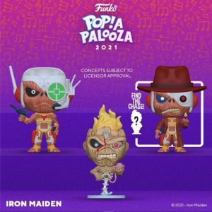 FUNKO POP de Iron Maiden de POP A PALOOZA 2021 - Convenciones FUNKO POP de POP A PALOOZA 2021