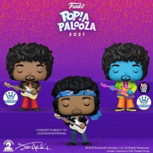 FUNKO POP de Jimmi Hendrix de POP A PALOOZA 2021 - Convenciones FUNKO POP de POP A PALOOZA 2021