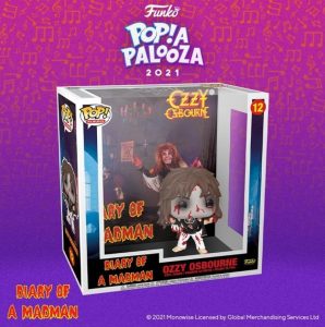 FUNKO POP de Ozzy Osbourne Diary of a Madman de POP A PALOOZA 2021 - Convenciones FUNKO POP de POP A PALOOZA 2021