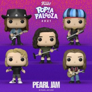 FUNKO POP de Pearl Jam de POP A PALOOZA 2021 - Convenciones FUNKO POP de POP A PALOOZA 2021