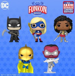FUNKO de new DC Heroes de la FUNKON Summer California 2021 - FUNKO Convención