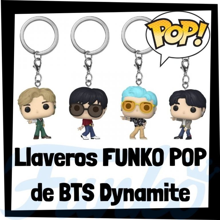 Lee más sobre el artículo Los mejores llaveros FUNKO POP de BTS Dynamite