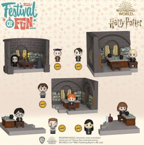 FUNKO Mini Moments de Harry Potter Anniversary de la Convención FUNKO Festival of Fun 2021 día 2