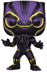 FUNKO POP de Black Panther de Black Light Series exclusivo