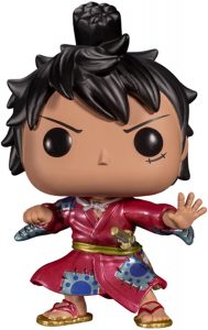 FUNKO POP de Luffy con Kimono Metalizado - Los mejores FUNKO POP de One Piece