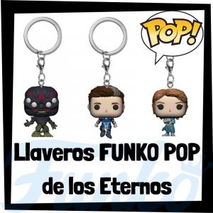 Los mejores llaveros FUNKO POP de Los Eternos de Marvel - Llavero Funko POP de los Eternos - Keychain FUNKO POP de Marvel