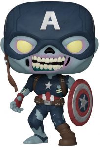 Funko Pop De Zombie Capitán América De What If – Los Mejores Funko Pop De What If De Marvel Zombies