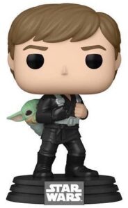 Funko Pop De Luke Skywalker Con Grogu De The Book Of Boba Fett