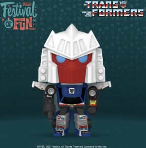 Funko Pop De Transformers De Eccc2021. Convención Funko Emerald City Comic Con 2021 Festival Of Fun