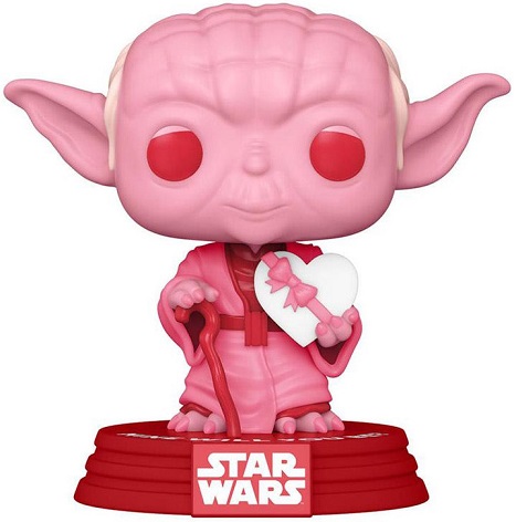 Figurine Funko Pop Luke Skywalker Et Grogu - Saint Valentin Star Wars - Neuf