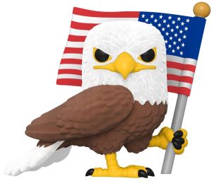Funko Pop De Eagly Flocked De La Serie De Peacemaker