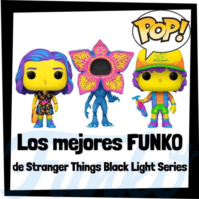 Lee más sobre el artículo Los mejores FUNKO POP de Stranger Things de Black Light Series