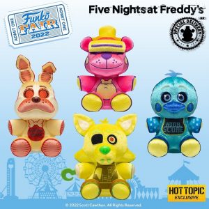 Funko Pop Five Nights At Freddys Peluches 2 Funko Fair 2022 Día 2