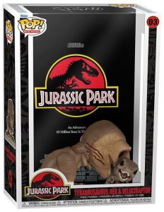 Funko Pop De Movies Posters De T Rex Y Velociraptor De Jurassic Park