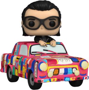 Funko Pop De Bono Con Coche De U2